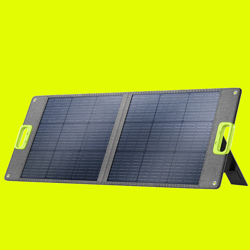 The 100W Solar Panel is Portable and Practicle!